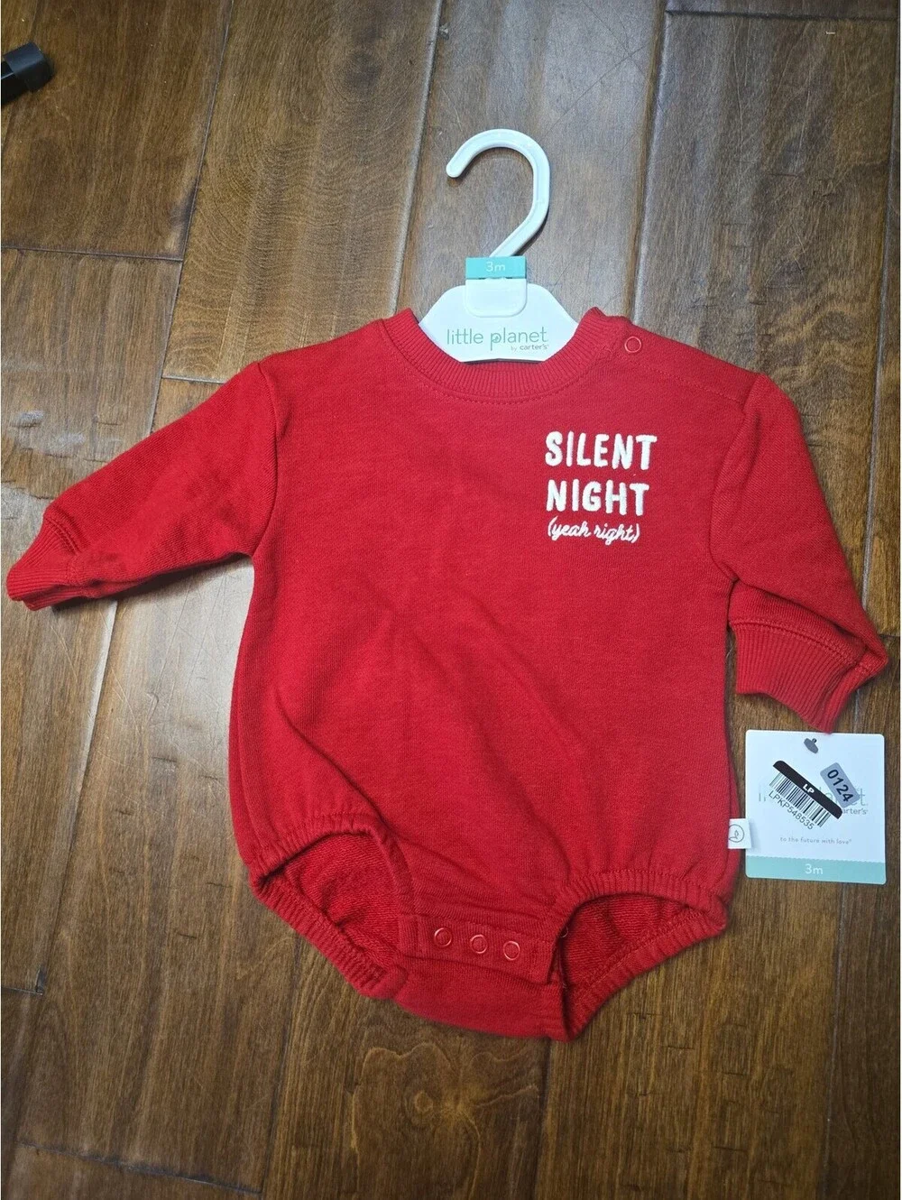 3m brand new christmas outfit little planet by carter's item.124G8